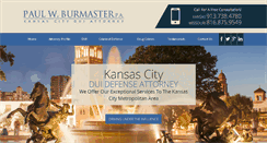 Desktop Screenshot of burmasterlaw.com